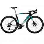 2024 Pinarello Dura Ace Di2 - Nebula Green Silver Road Bike