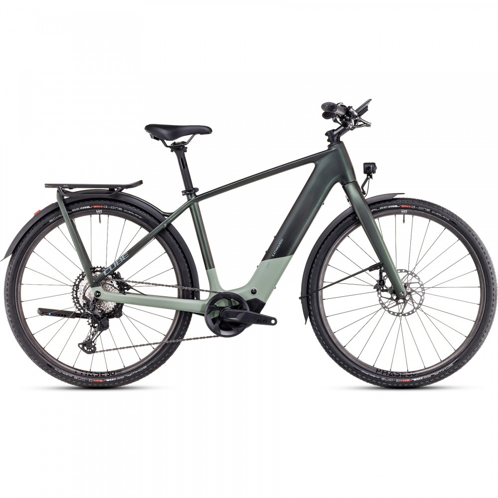 2025 Cube Kathmandu Hybrid C:62 SLT 400X - Carbon Electric