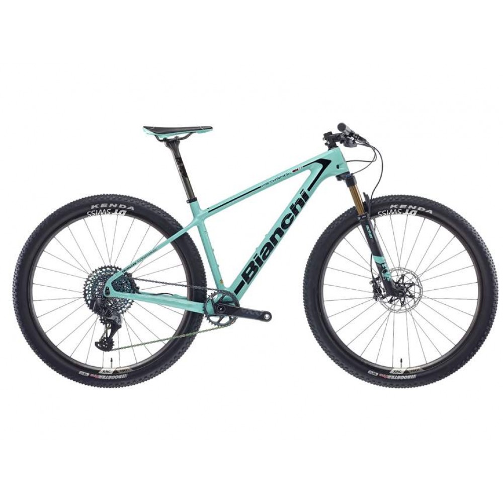 Bianchi Methanol CV RS 9.1 Carbon Mountain Bike 2021 Black Full Glossy