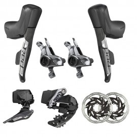 SRAM Red eTap Axs 2x Electronic Post Mount HRD Groupset